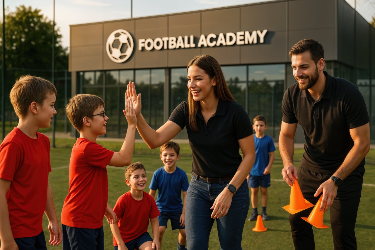 Academie de fotbal pentru copii