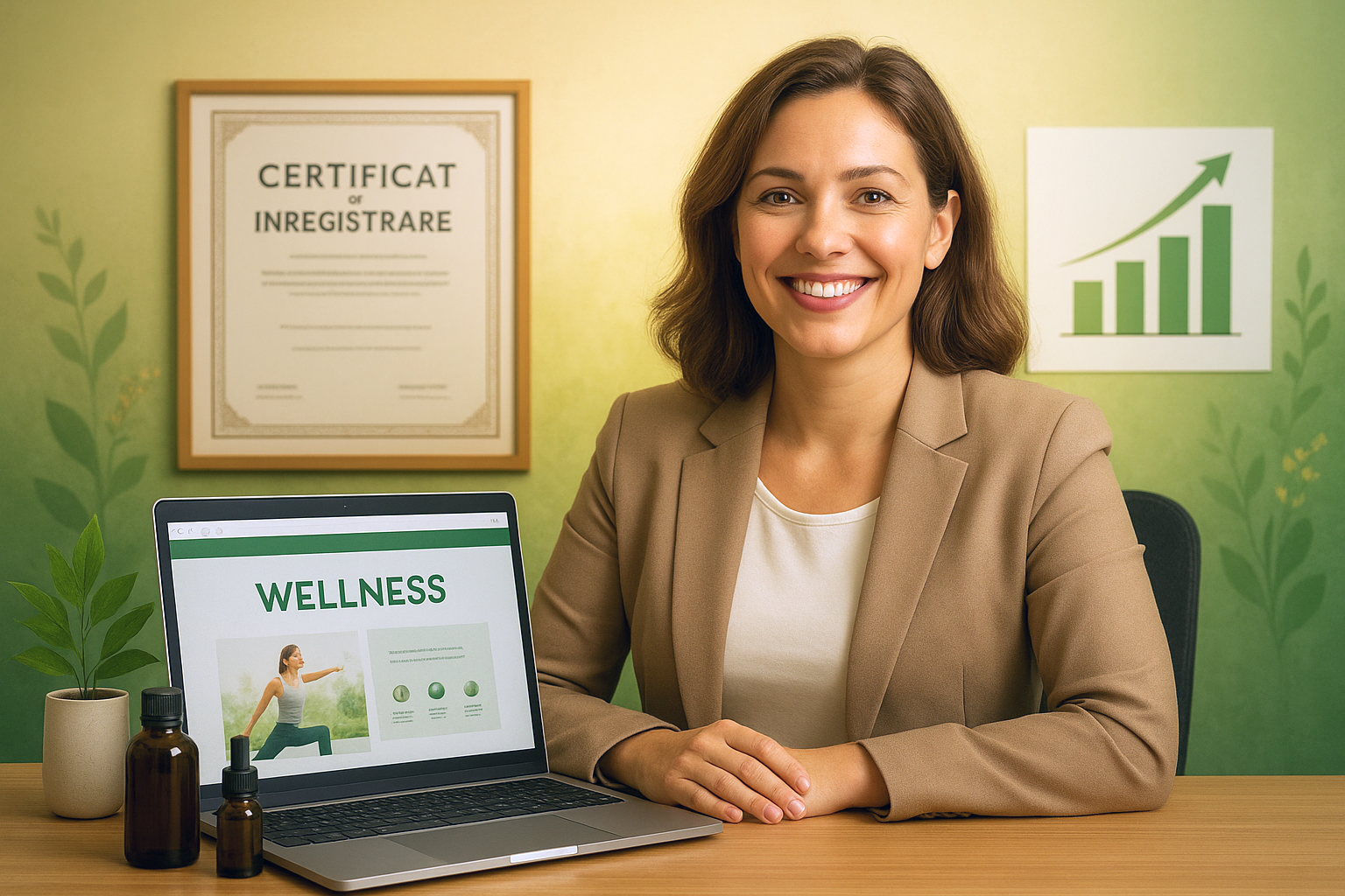 Emilia antreprenoare welness, suplimente alimentare.