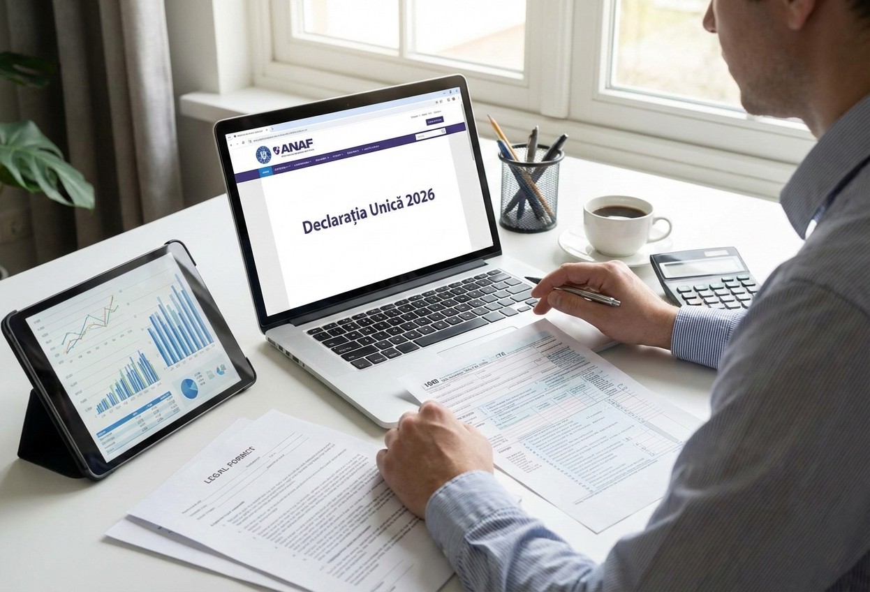 Ghid Declarația Unică 2026 - Plafoane CASS și impozite