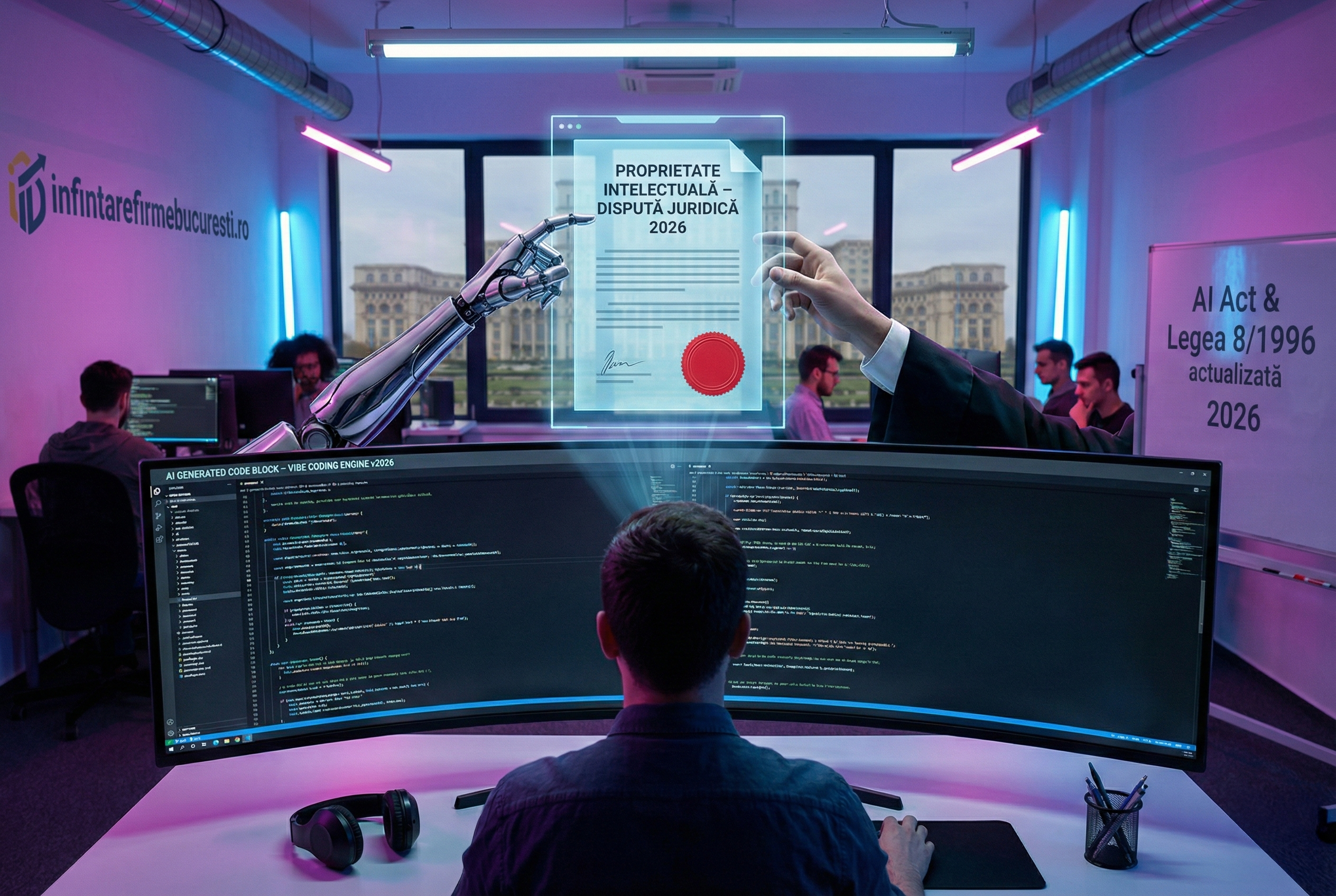 Proprietatea Intelectuală în era AI: Cine deține codul în 2026