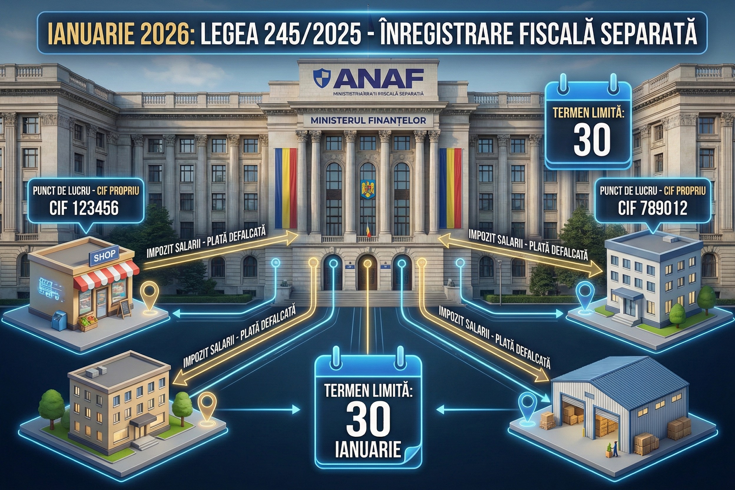 Înregistrare CIF punct de lucru 2026