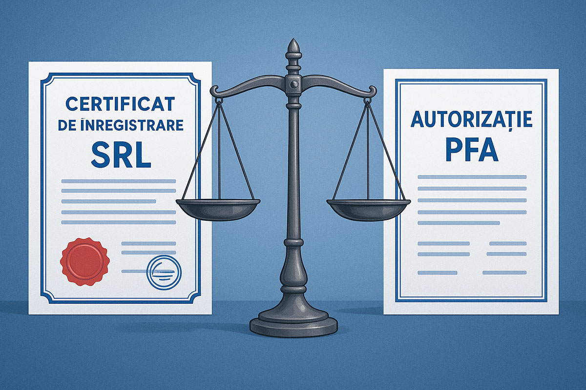 SRL vs PFA - Ce formă juridică să alegi